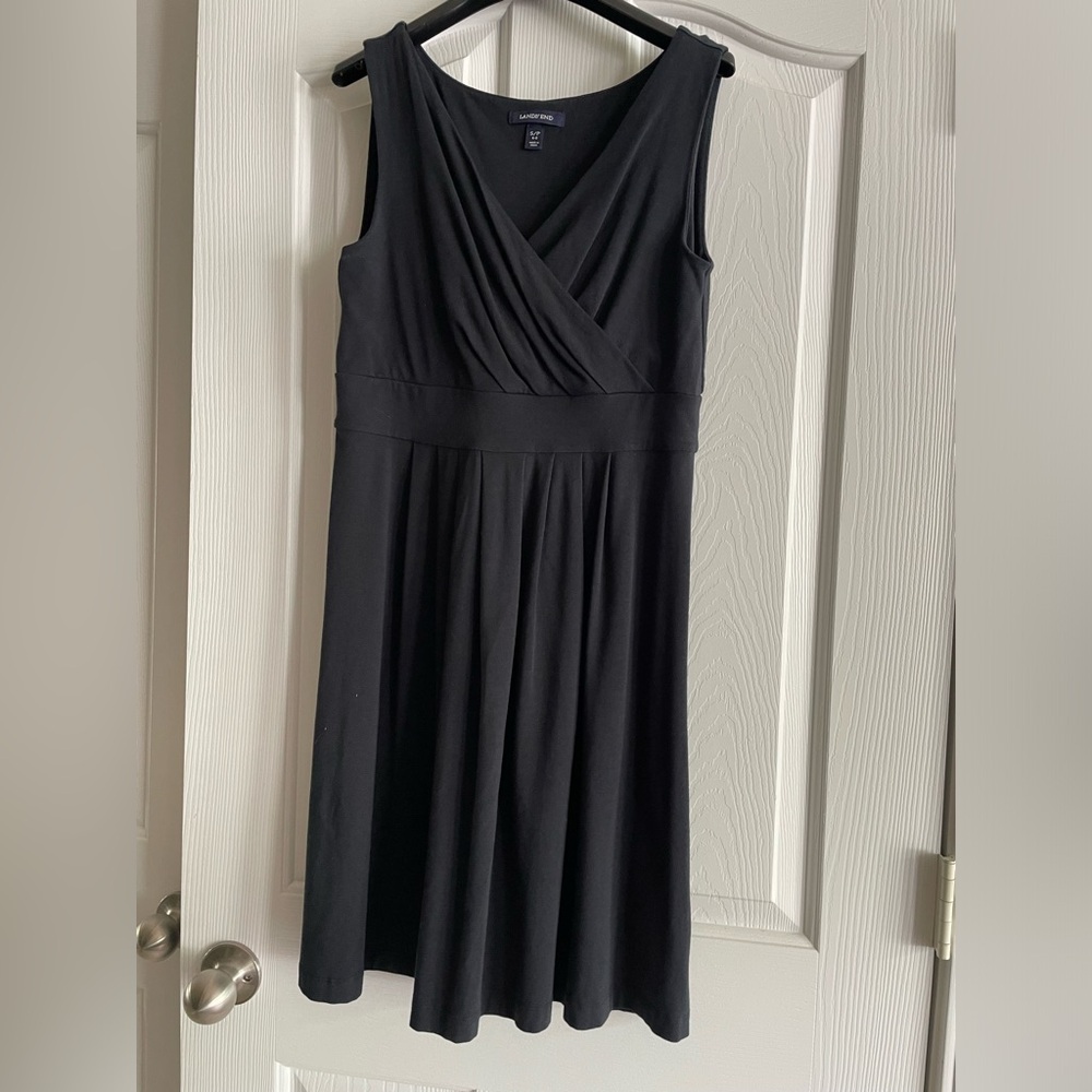 Lands End little black dress